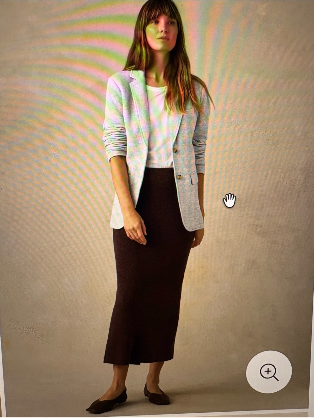 Faherty Inlet Blazer - Heather Grey - Picture 2 of 9